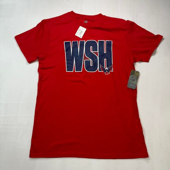 NWT Red and navy Washington Capitals NHL t-shirt - Picture 1 of 6